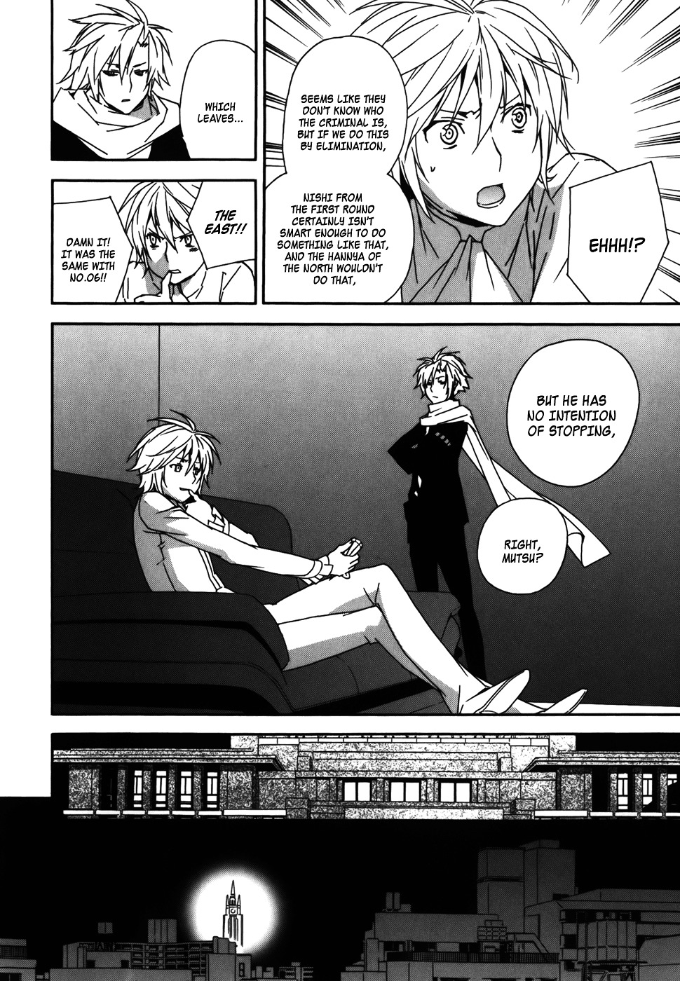 Sekirei Chapter 82 page 14 - Chapter 82 : My Thoughts for You are Somewhere Far Away