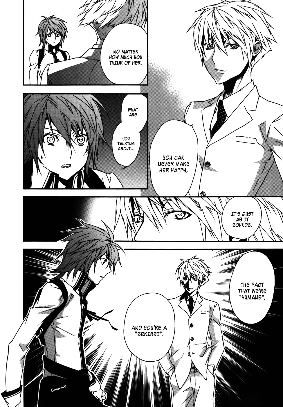 Sekirei Chapter 82 page 2 - Chapter 82 : My Thoughts for You are Somewhere Far Away