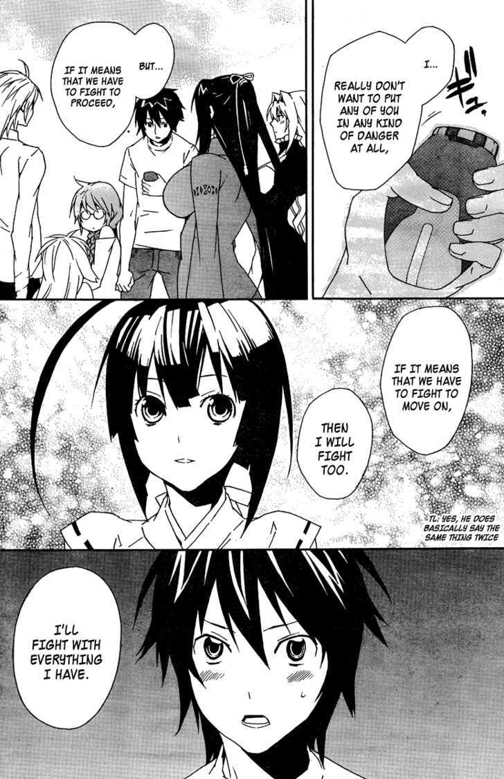 Sekirei Chapter 85 page 8 - Chapter 85 : The Participants
