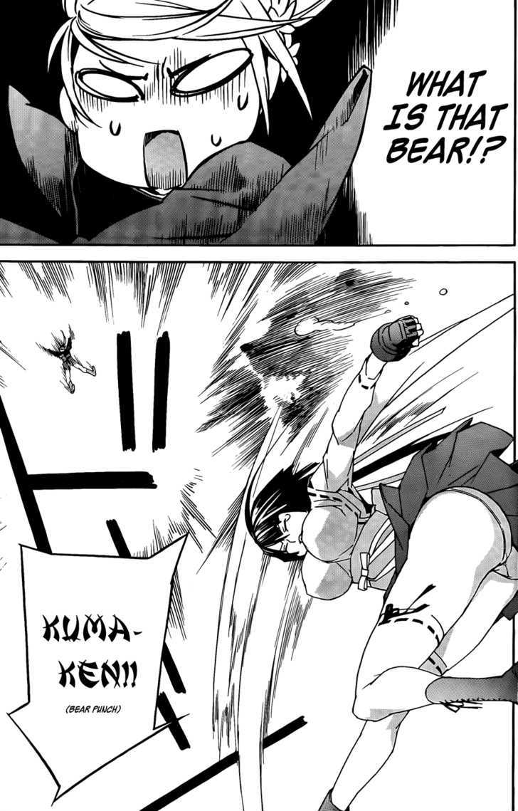 Sekirei Chapter 91 page 14 - Chapter 91 : Vs. the Disciplinary Squad