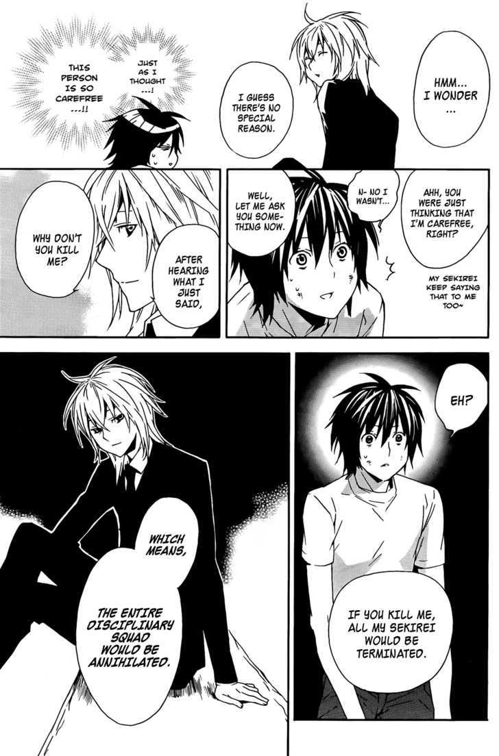 Sekirei Chapter 91 page 8 - Chapter 91 : Vs. the Disciplinary Squad