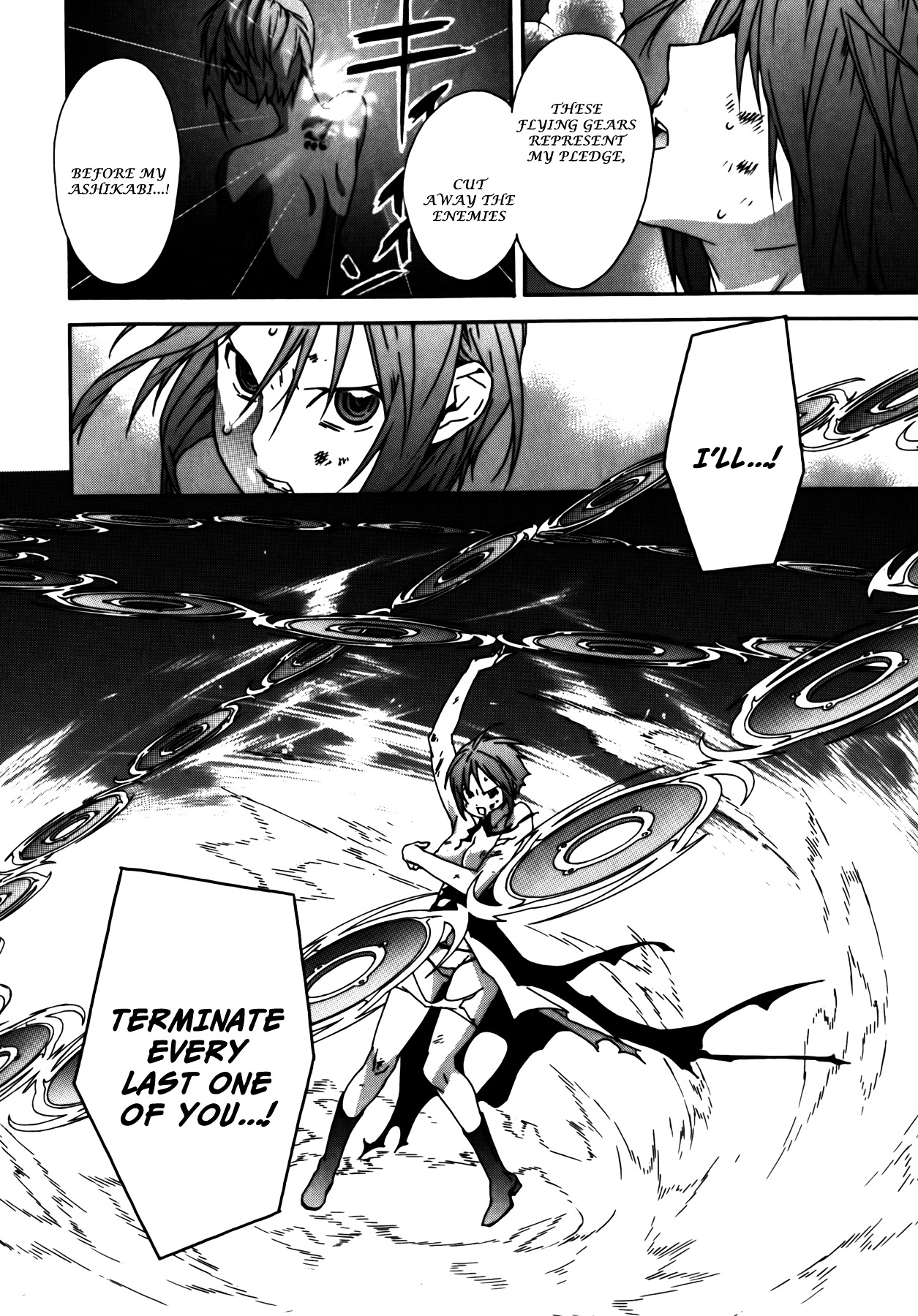 Sekirei Chapter 94 page 7 - Chapter 94 : The Water's Norito