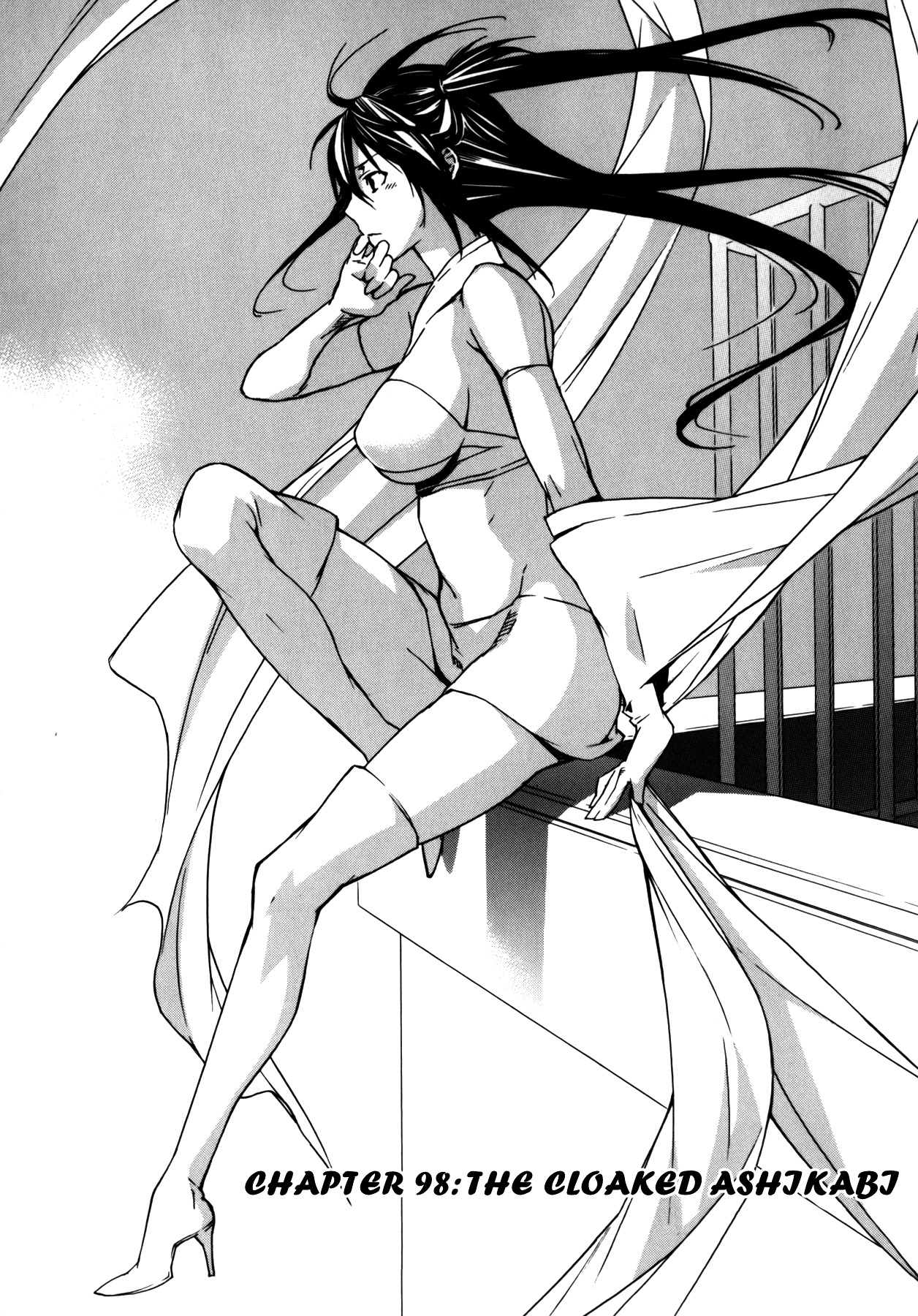 Sekirei Chapter 98 page 1 - Chapter 98 : The Cloaked Ashikabi