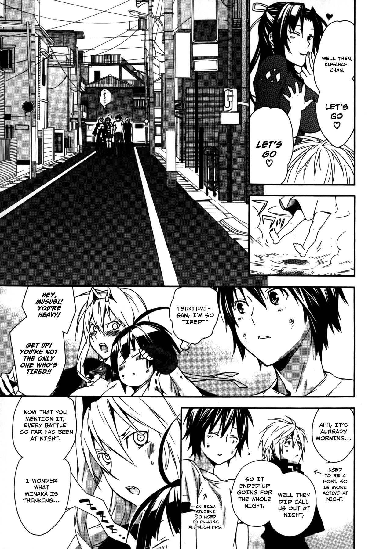 Sekirei Chapter 98 page 3 - Chapter 98 : The Cloaked Ashikabi
