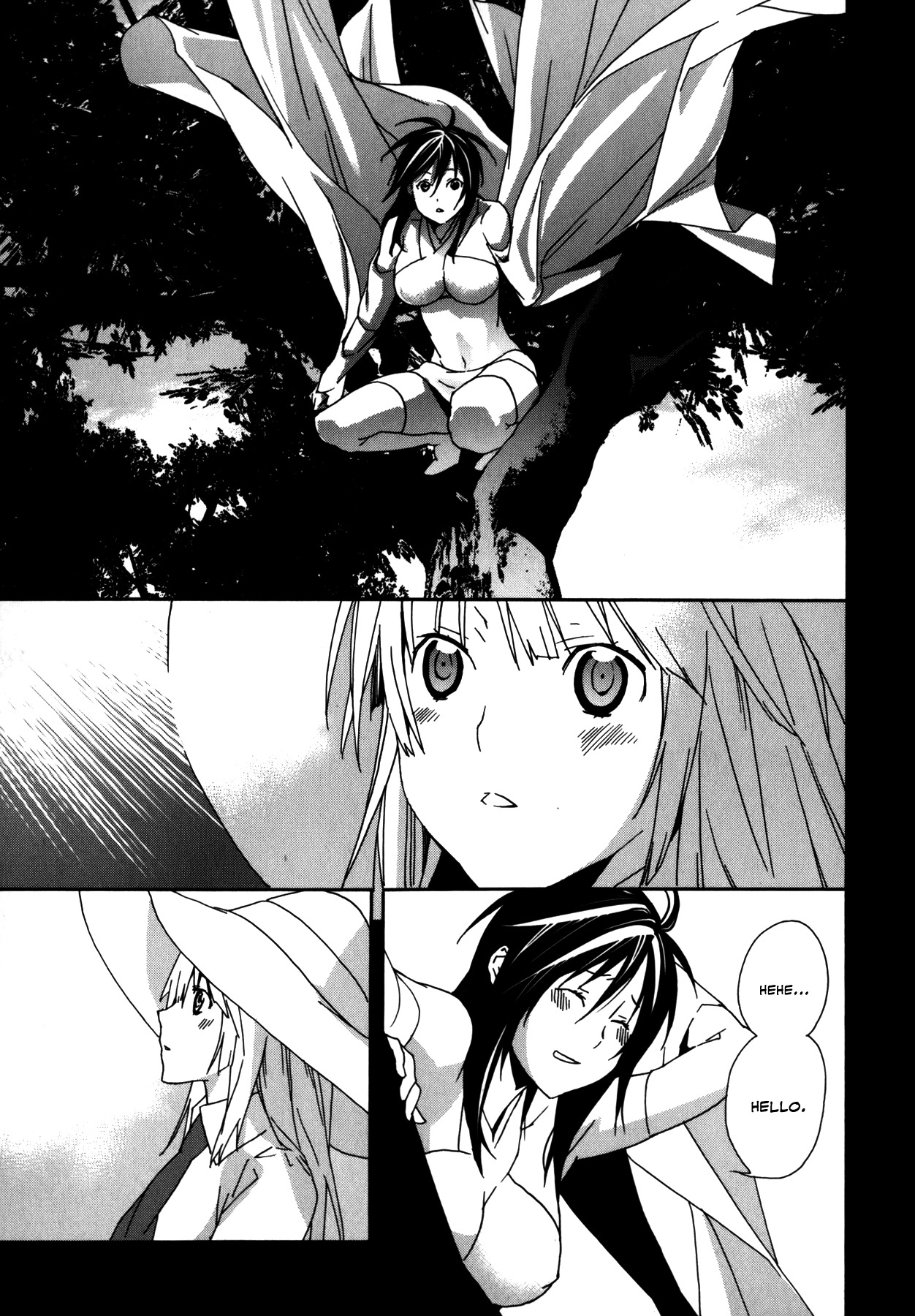 Sekirei Chapter 99 page 5 - Chapter 99 : Two Pairs of Wings