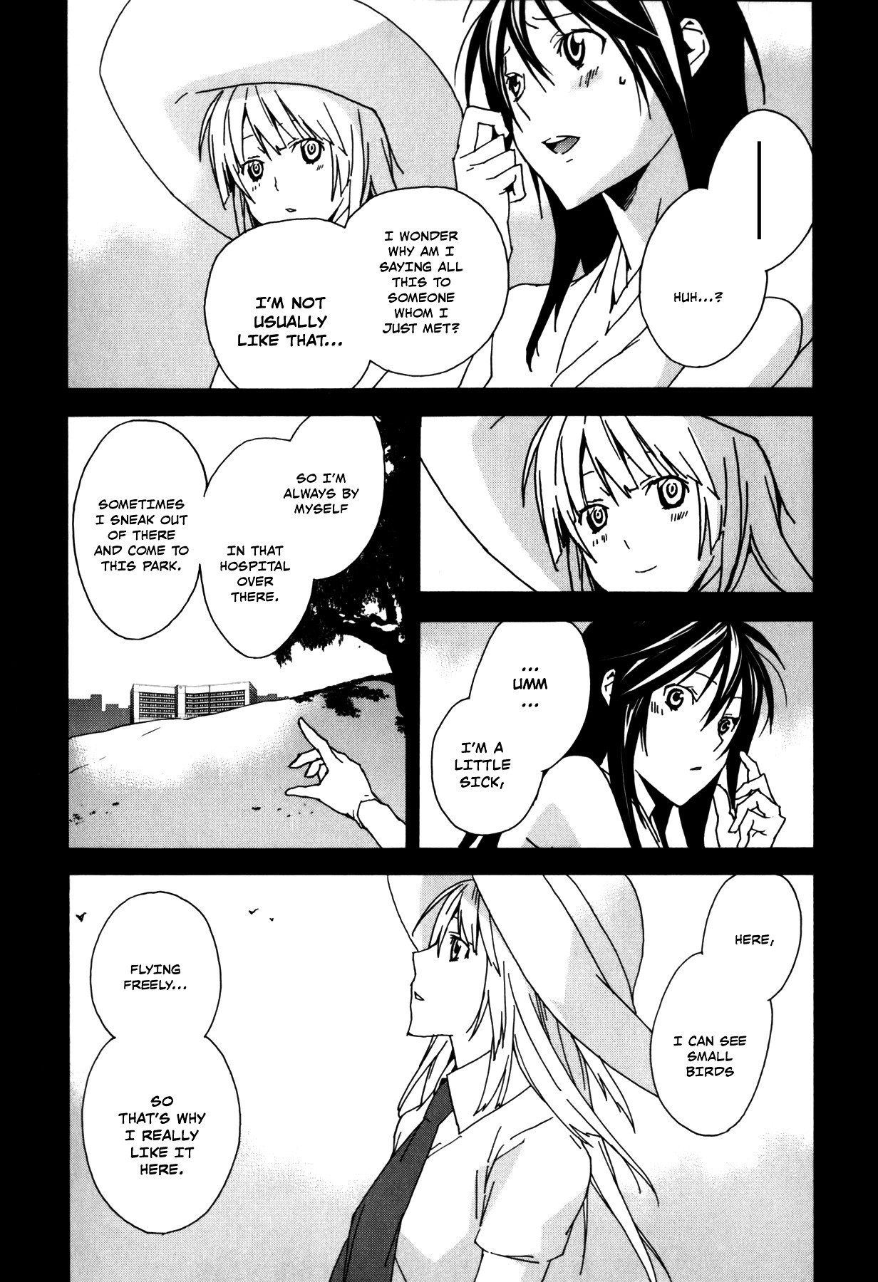 Sekirei Chapter 99 page 7 - Chapter 99 : Two Pairs of Wings