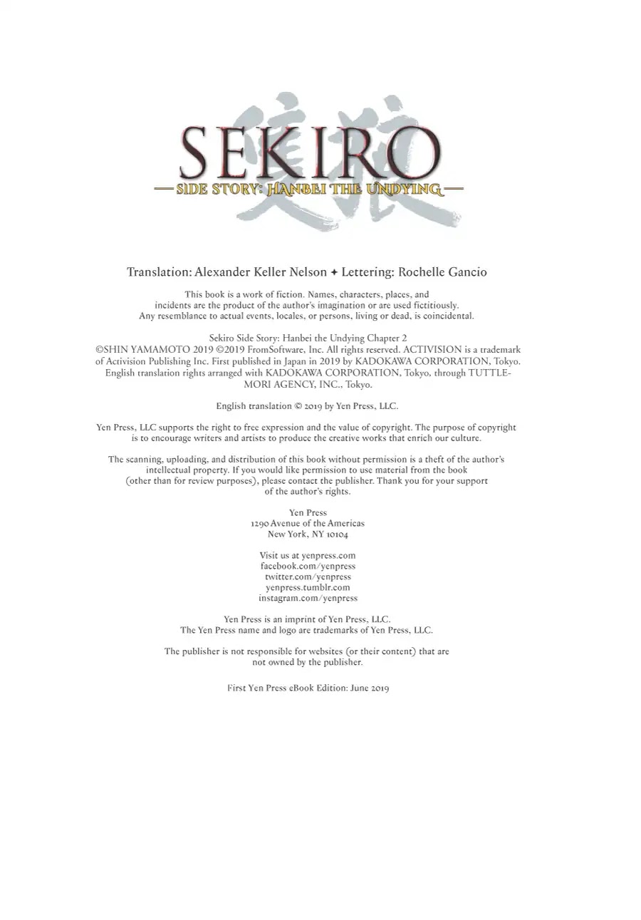 Sekiro Side Story: Hanbei the Undying Chapter 2 page 26 - Chapter 2: Part Two: Spirited Away
