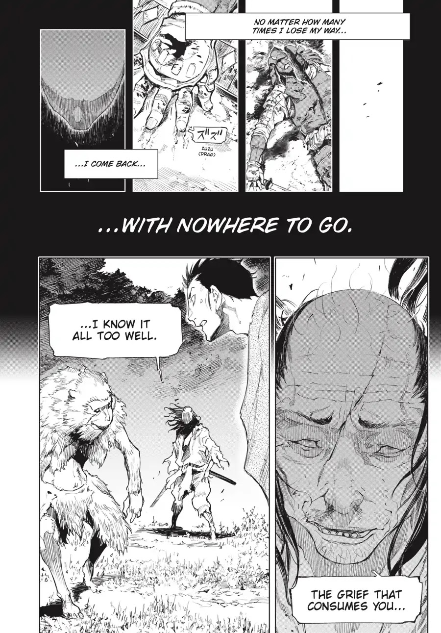 Sekiro Side Story: Hanbei the Undying Chapter 3 page 25 - Chapter 3: Part Three: Hermit, He Who Feeds on Beasts