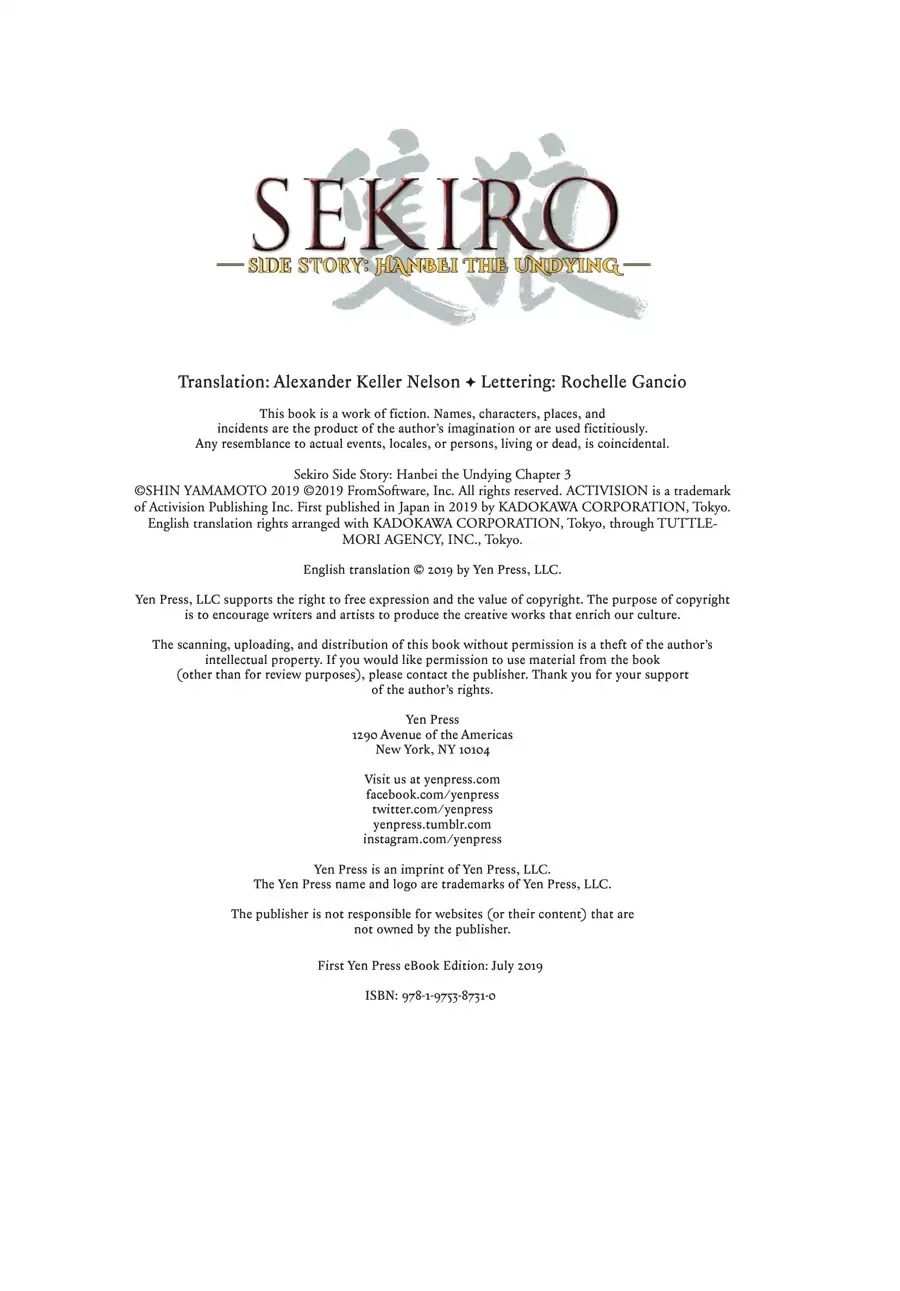 Sekiro Side Story: Hanbei the Undying Chapter 3 page 26 - Chapter 3: Part Three: Hermit, He Who Feeds on Beasts