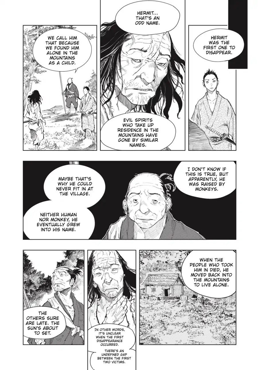 Sekiro Side Story: Hanbei the Undying Chapter 3 page 5 - Chapter 3: Part Three: Hermit, He Who Feeds on Beasts