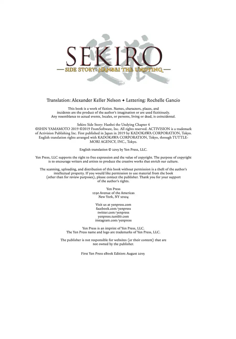 Sekiro Side Story: Hanbei the Undying Chapter 4 page 26 - Chapter 4: Part Four: Nowhere to Call Home
