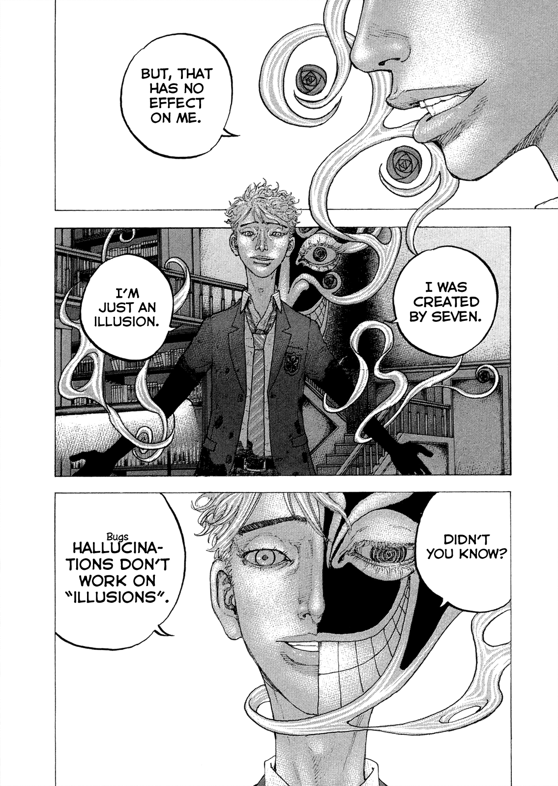 Sekisei Inko Chapter 10 page 6 - Chapter 10 : Identity of the Bug