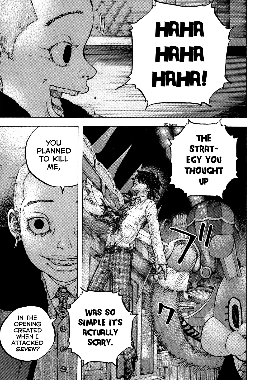 Sekisei Inko Chapter 45 page 6 - Chapter 45: The Definition of Death