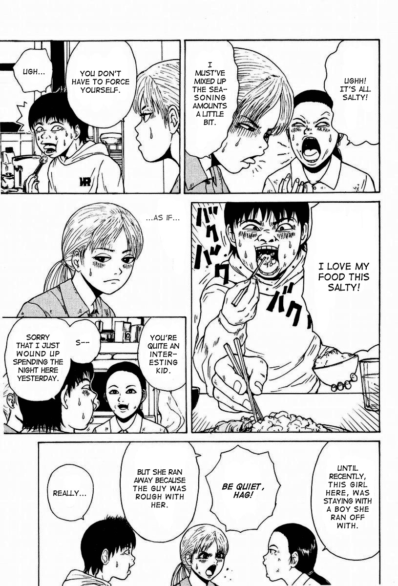 Sekitou Elergy Chapter 3 page 14 - Chapter 3: The Good-For-Nothing Goes to the Gutsy Woman's Home (Part One)