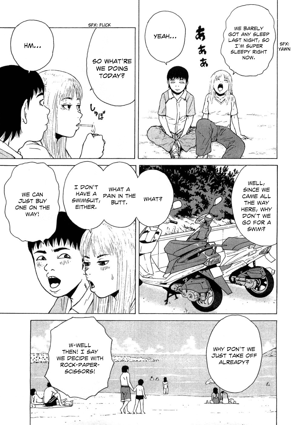 Sekitou Elergy Chapter 37 page 5 - Chapter 37: The Couple by the Sea
