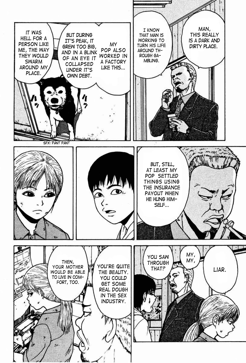 Sekitou Elergy Chapter 4 page 5 - Chapter 4: The Good-For-Nothing Goes to the Gutsy Woman's Home (Part Two)