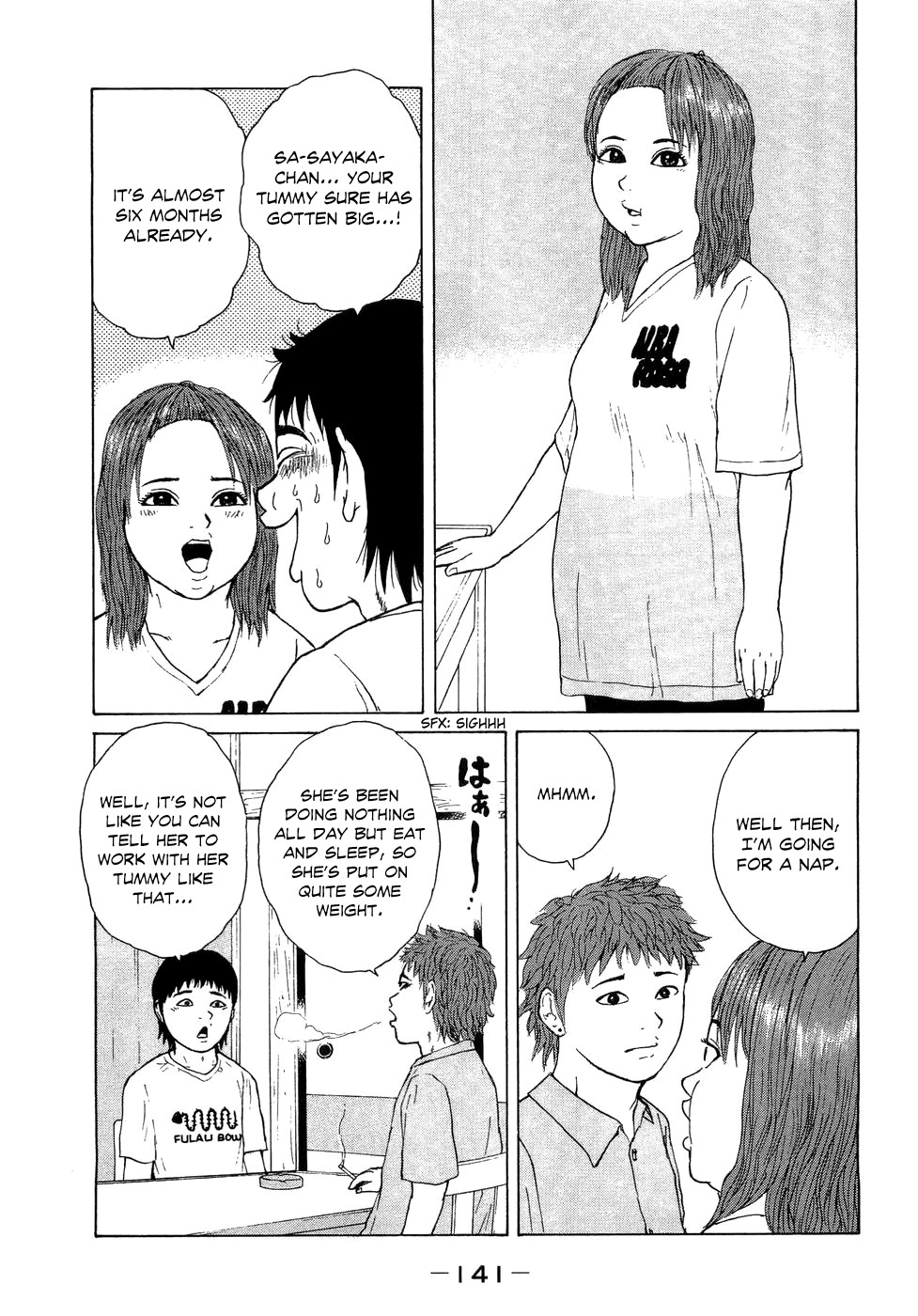 Sekitou Elergy Chapter 41 page 14 - Chapter 41: Chiiko's T-Shirt