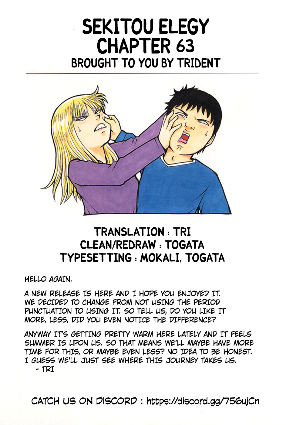 Sekitou Elergy Chapter 63 page 20 - Chapter 63: First Day at Work