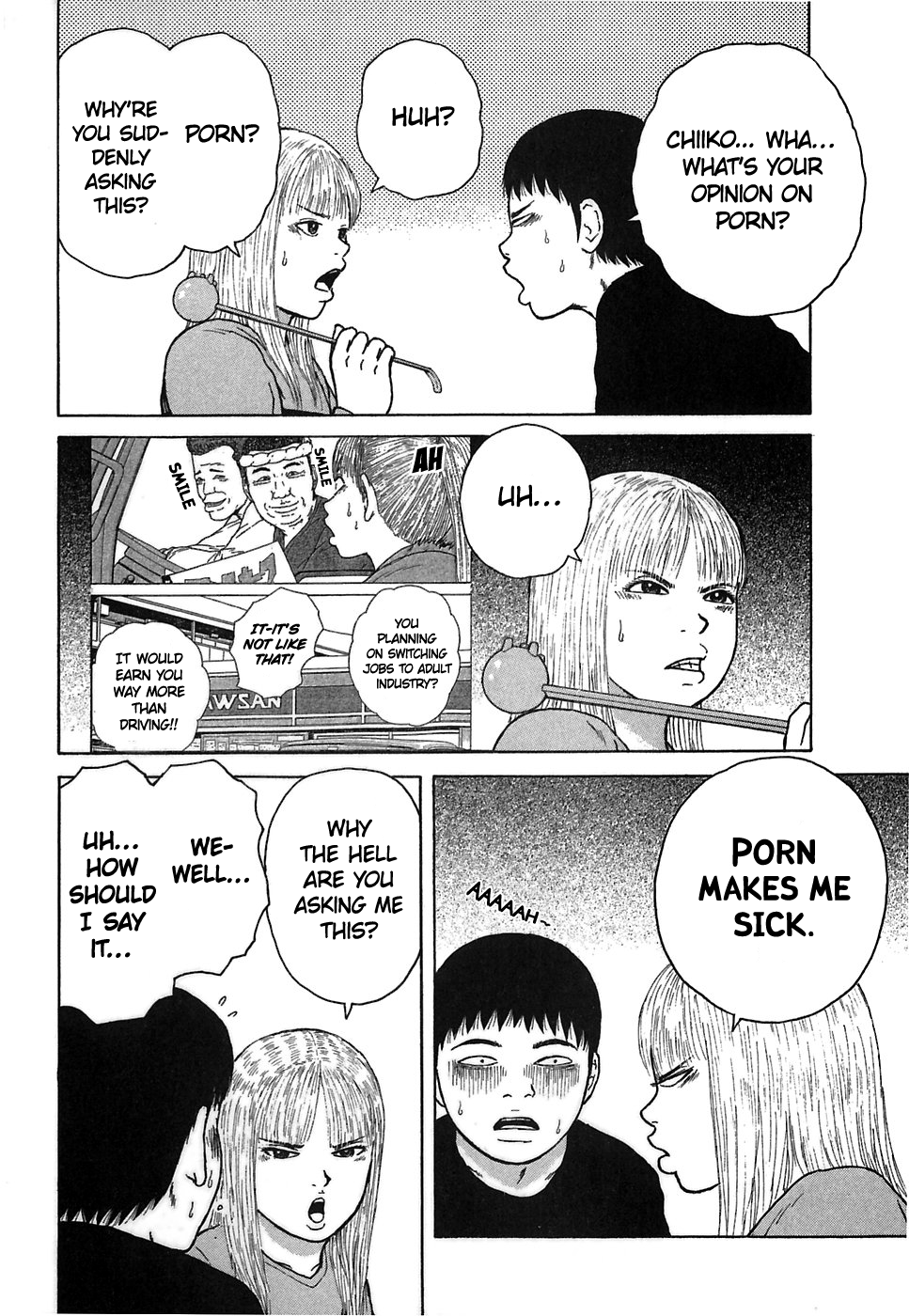 Sekitou Elergy Chapter 66 page 8 - Chapter 66: I just can't say it...