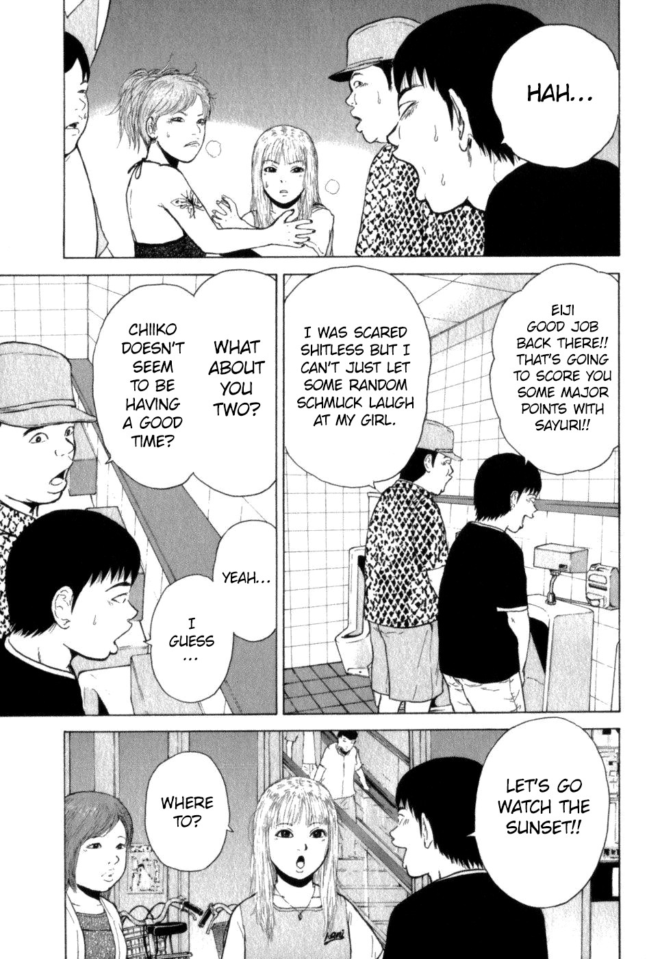 Sekitou Elergy Chapter 74 page 9 - Chapter 74: Double Date (Second Part)