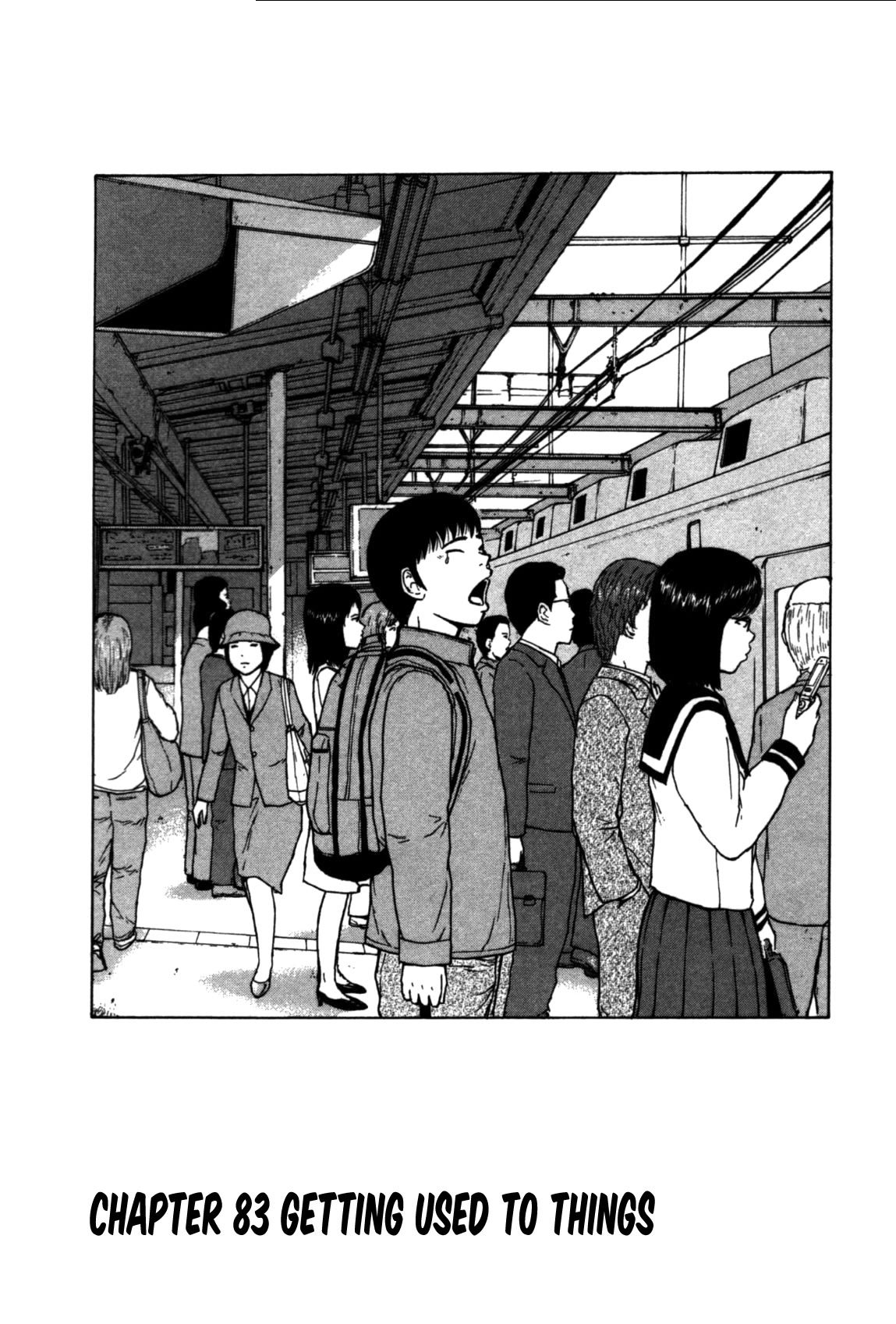 Sekitou Elergy Chapter 83 page 1 - Chapter 83: Getting used to things
