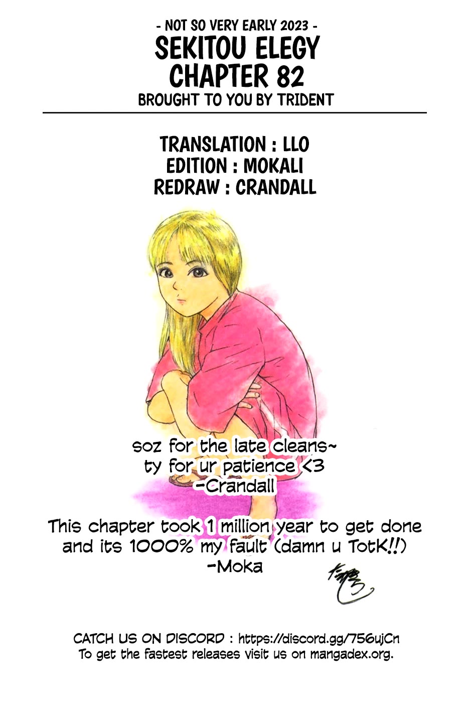 Sekitou Elergy Chapter 83 page 19 - Chapter 83: Getting used to things