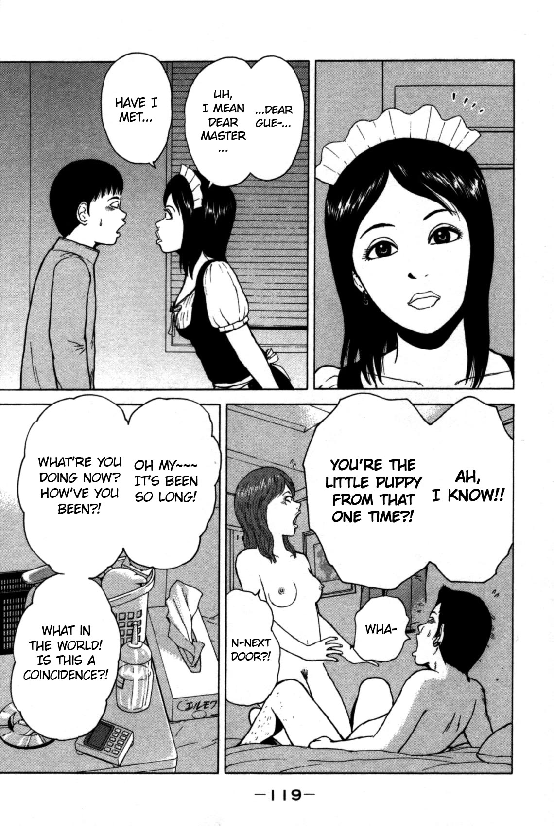 Sekitou Elergy Chapter 84 page 7 - Chapter 84: The Miss and the Puppy