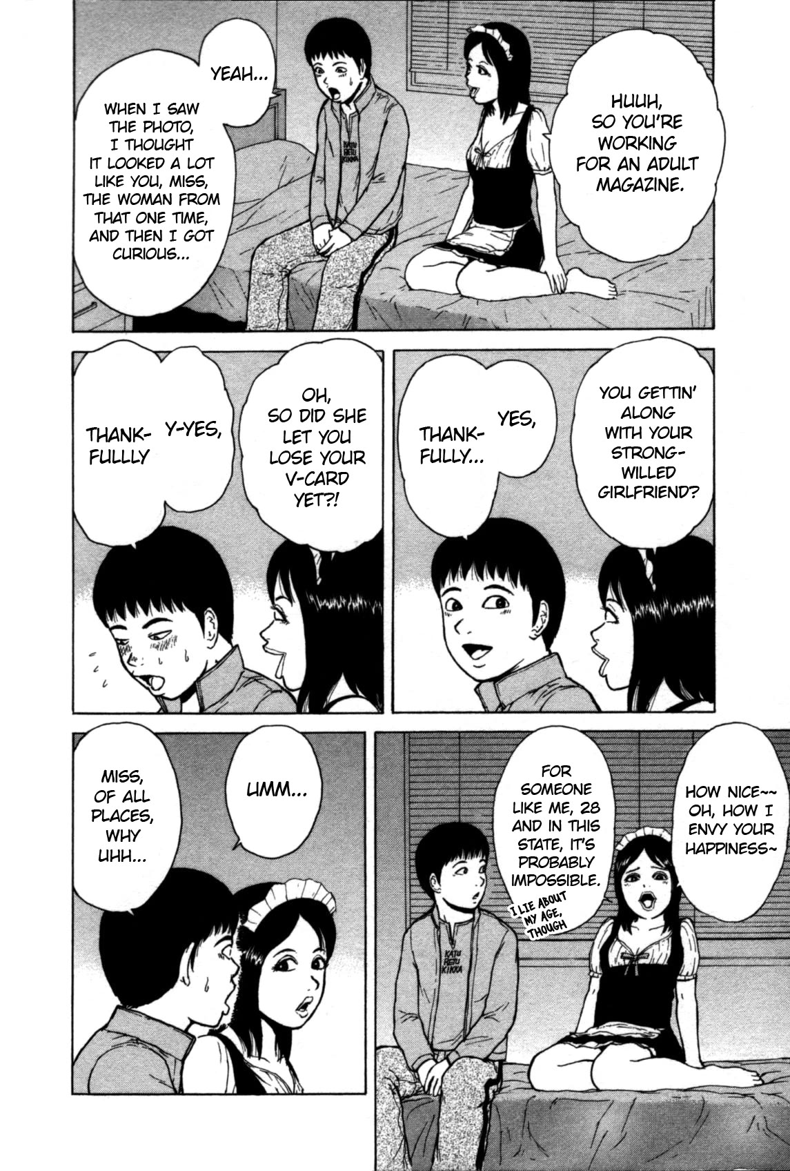 Sekitou Elergy Chapter 84 page 8 - Chapter 84: The Miss and the Puppy