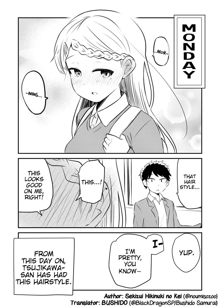 Sekizui Hikinuki no Kei Omnibus Chapter 1 page 4 - Chapter 1: Tsujikawa-san's 7 Styles