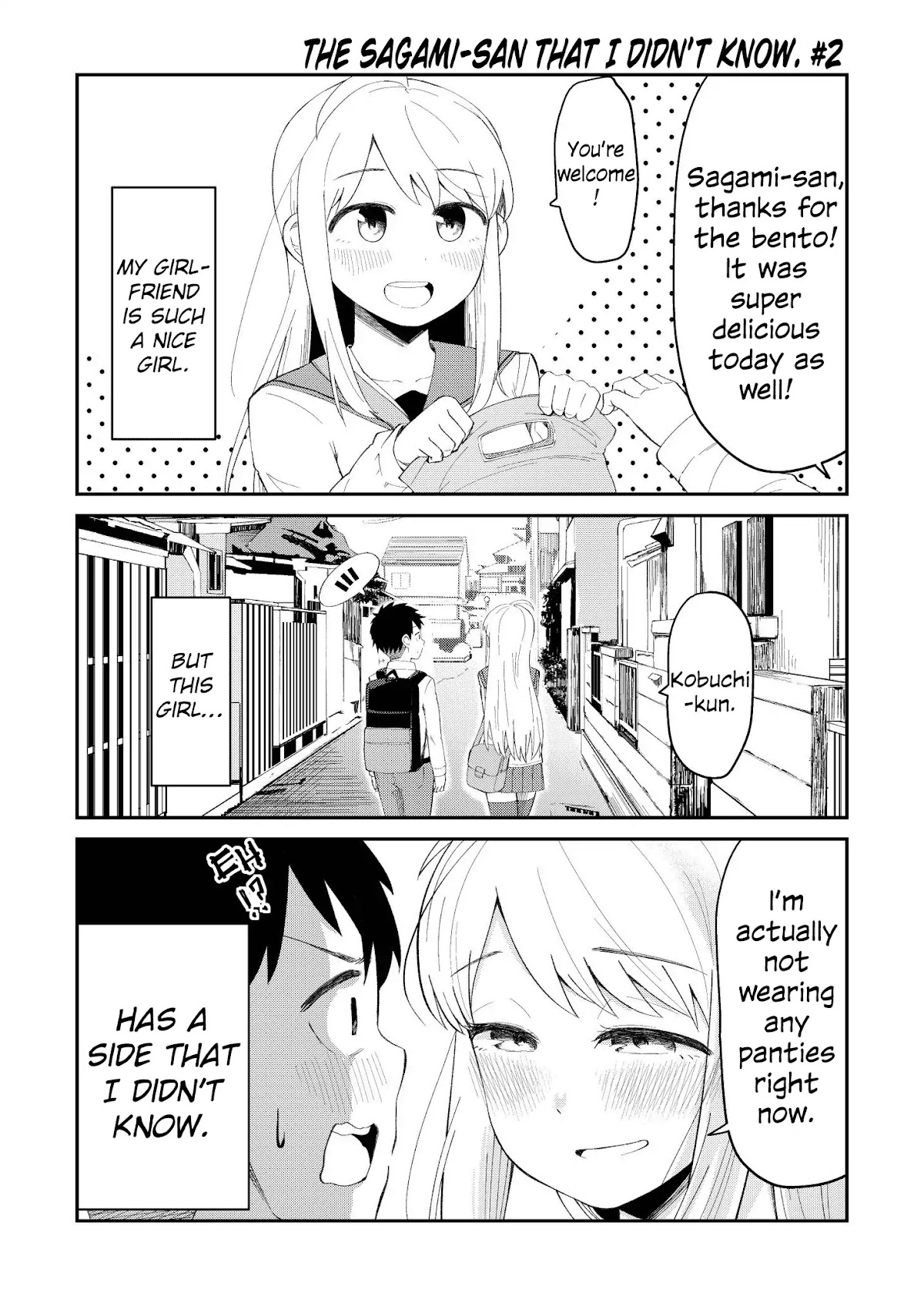 Sekizui Hikinuki no Kei Omnibus Chapter 7 page 1 - Chapter 7: The Sagami-san That I Didn’t Know. #2