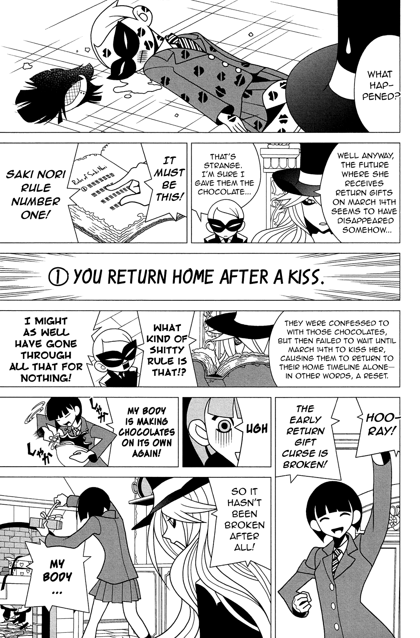 Sekkachi Hakushaku to Jikan Dorobou Chapter 11 page 15 - Chapter 11: Mago's Early Return Gift