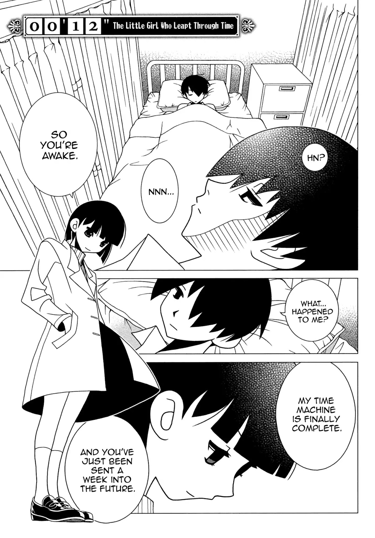 Sekkachi Hakushaku to Jikan Dorobou Chapter 12 page 1 - Chapter 12: The Little Girl Who Leapt Through Time