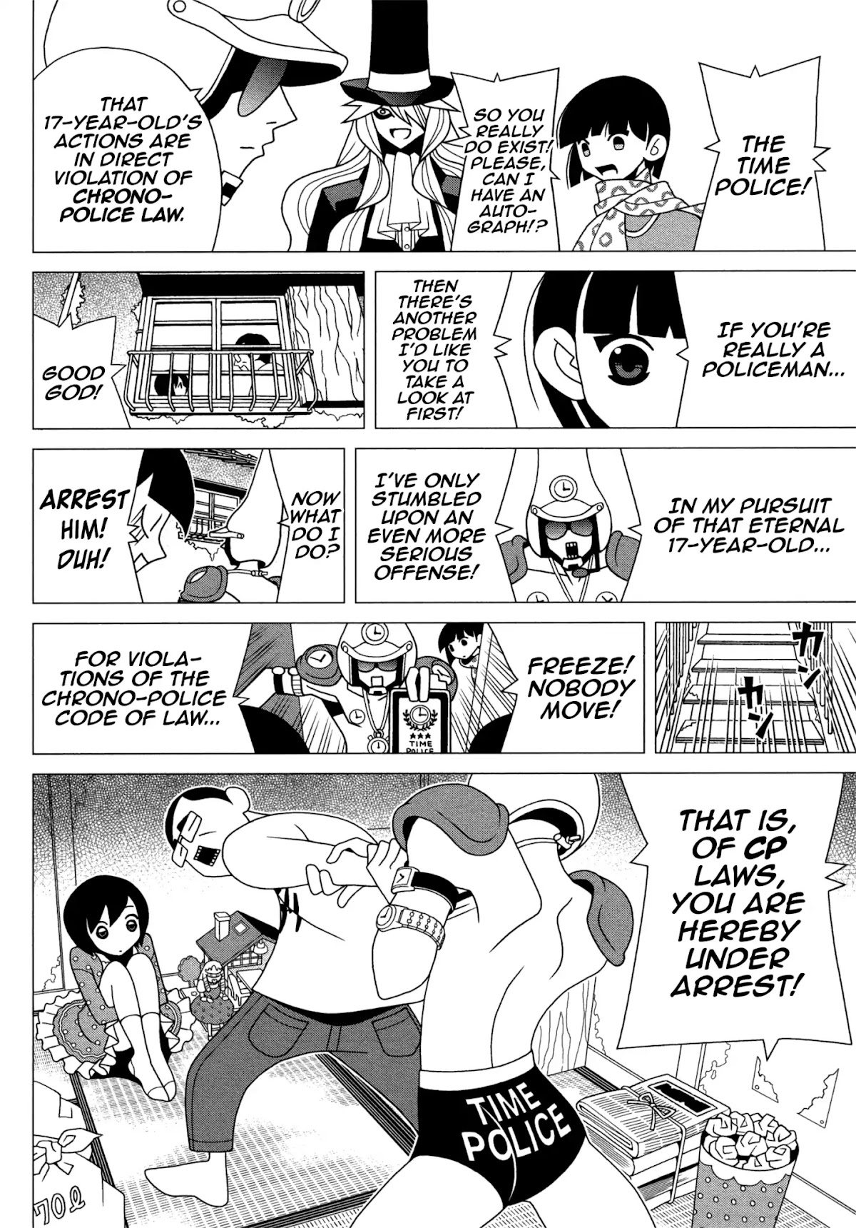 Sekkachi Hakushaku to Jikan Dorobou Chapter 12 page 16 - Chapter 12: The Little Girl Who Leapt Through Time