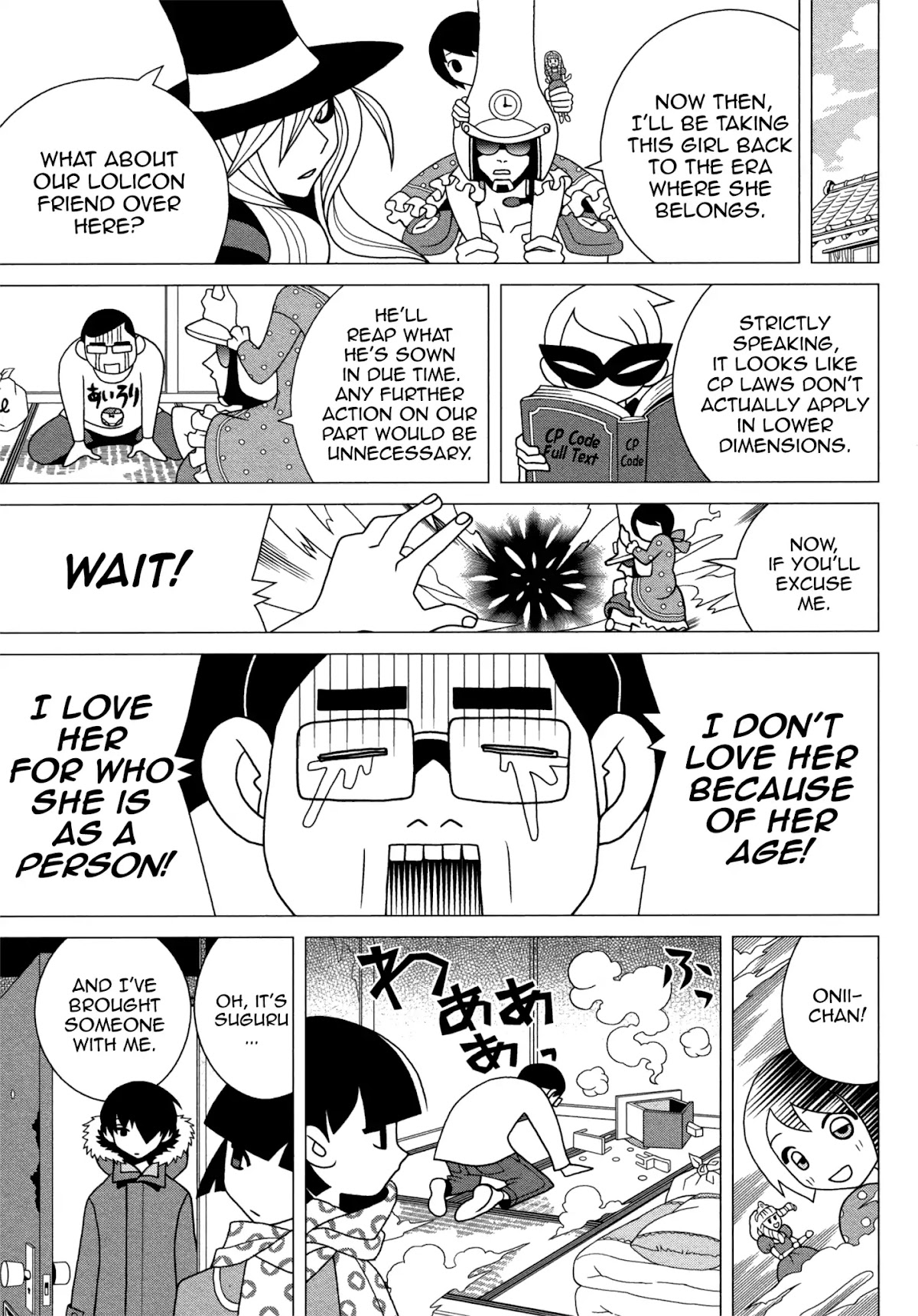 Sekkachi Hakushaku to Jikan Dorobou Chapter 12 page 17 - Chapter 12: The Little Girl Who Leapt Through Time