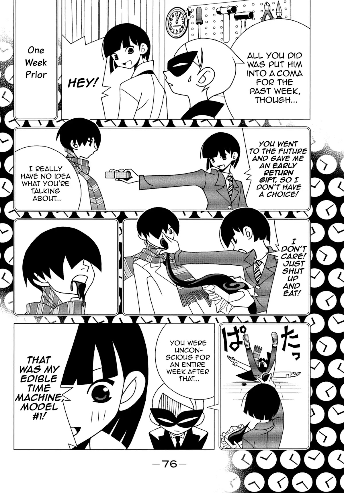 Sekkachi Hakushaku to Jikan Dorobou Chapter 12 page 2 - Chapter 12: The Little Girl Who Leapt Through Time