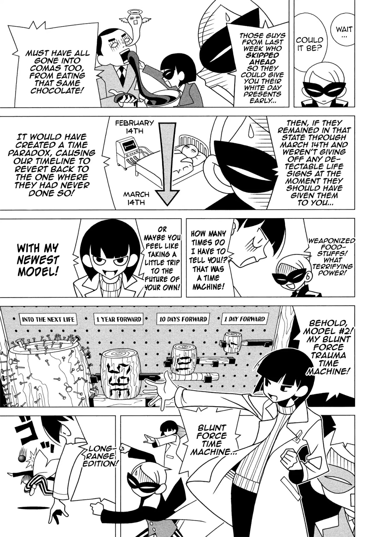 Sekkachi Hakushaku to Jikan Dorobou Chapter 12 page 3 - Chapter 12: The Little Girl Who Leapt Through Time
