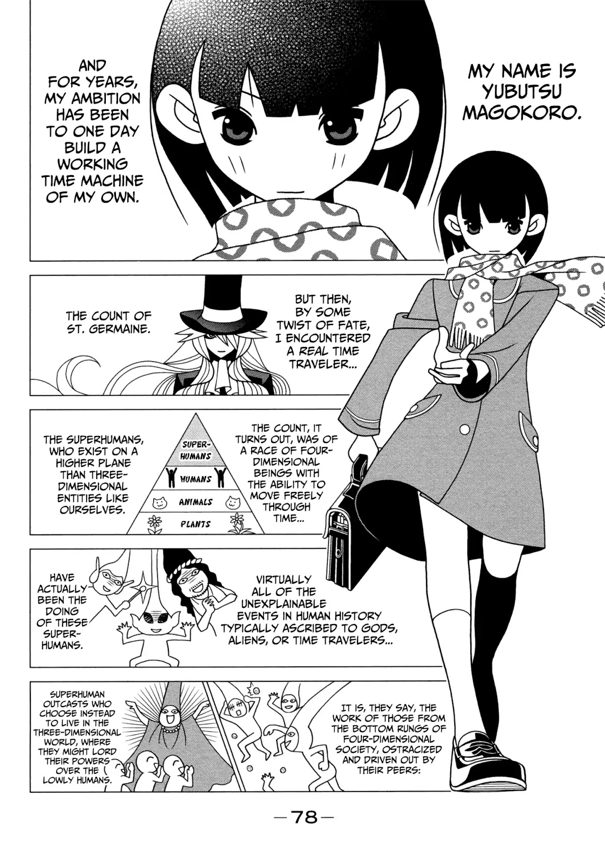Sekkachi Hakushaku to Jikan Dorobou Chapter 12 page 4 - Chapter 12: The Little Girl Who Leapt Through Time