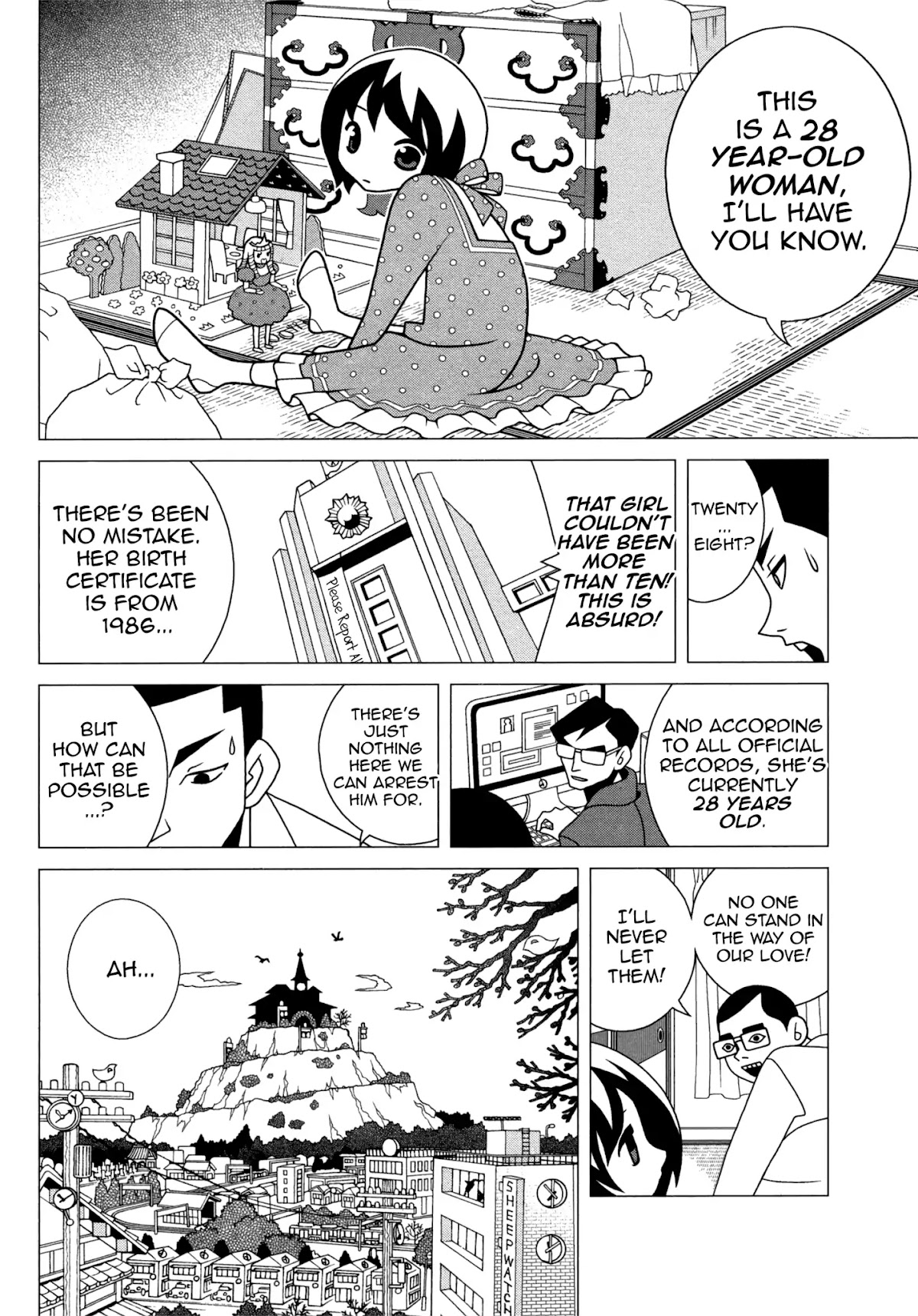 Sekkachi Hakushaku to Jikan Dorobou Chapter 12 page 6 - Chapter 12: The Little Girl Who Leapt Through Time