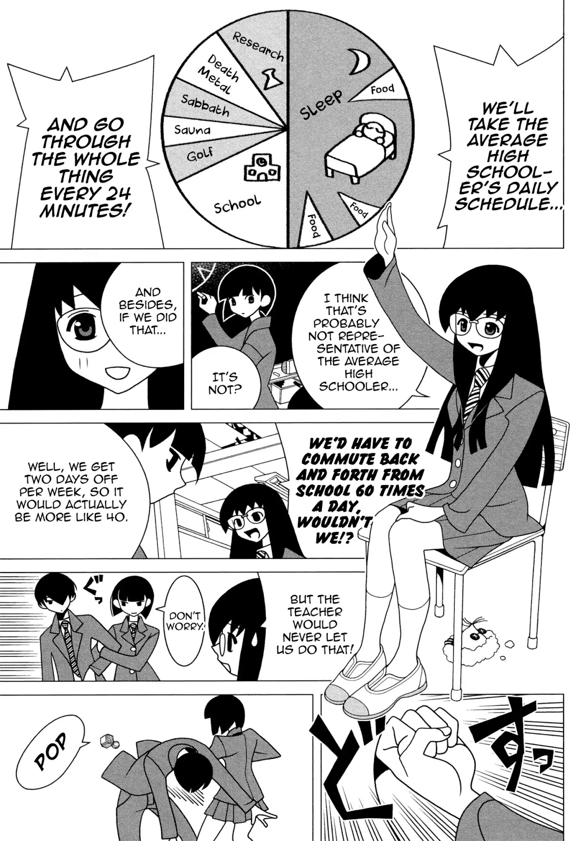Sekkachi Hakushaku to Jikan Dorobou Chapter 13 page 8 - Chapter 13: The Cutting-Short Classroom