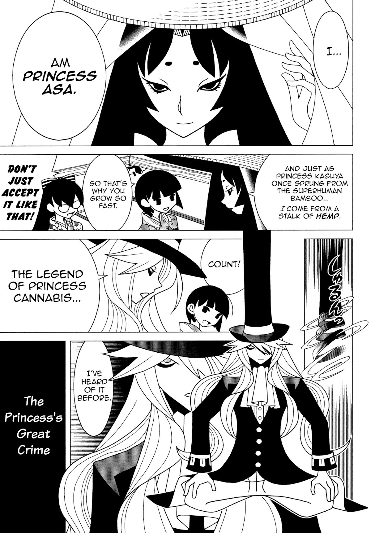 Sekkachi Hakushaku to Jikan Dorobou Chapter 14 page 7 - Chapter 14: The Legend of Princess Asa