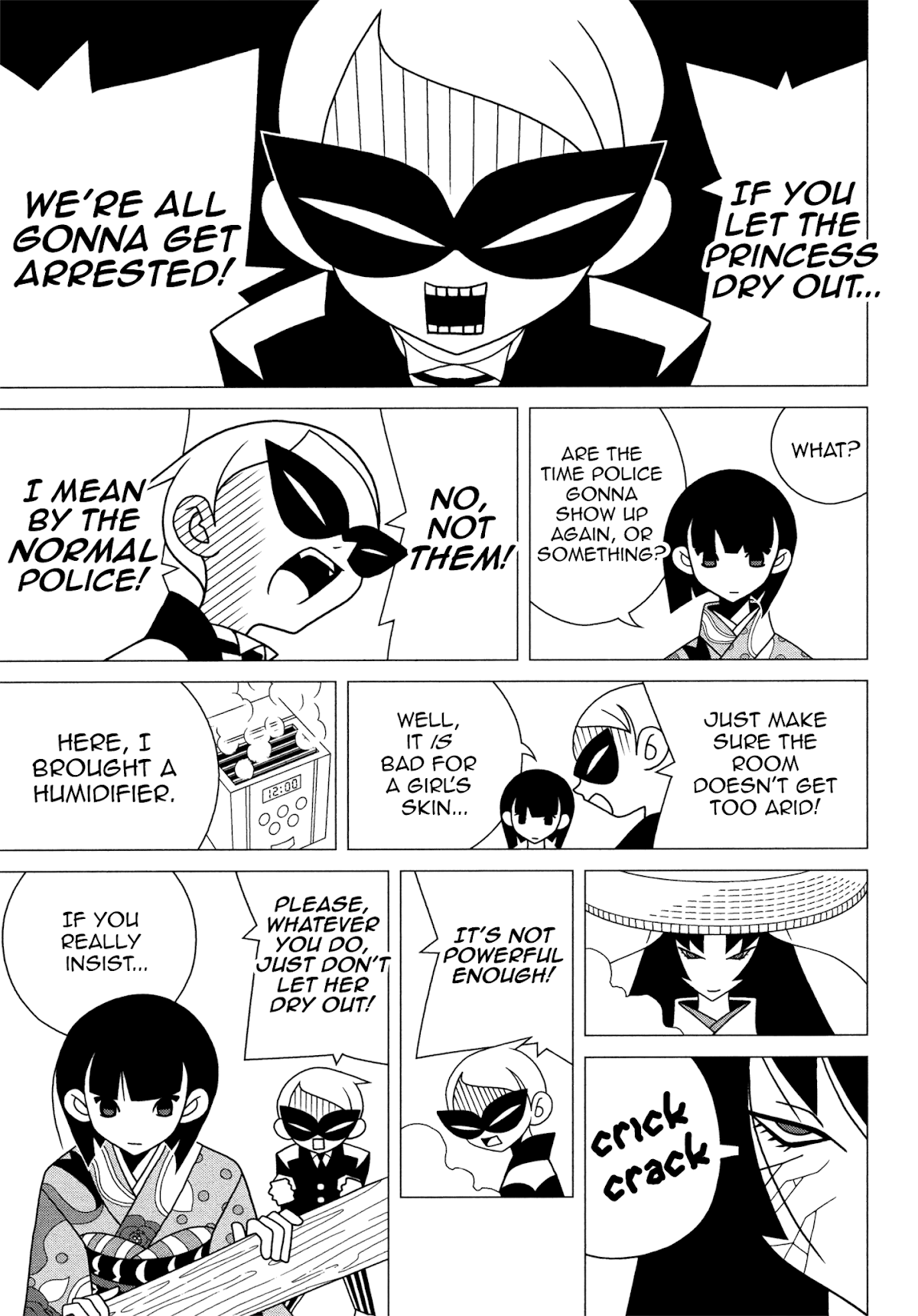 Sekkachi Hakushaku to Jikan Dorobou Chapter 14 page 9 - Chapter 14: The Legend of Princess Asa