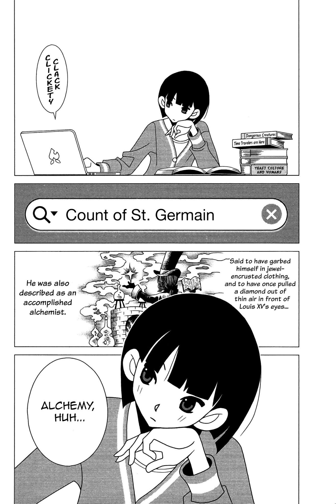 Sekkachi Hakushaku to Jikan Dorobou Chapter 4 page 18 - Chapter 4: Michiru's Adventures In The Bathroom