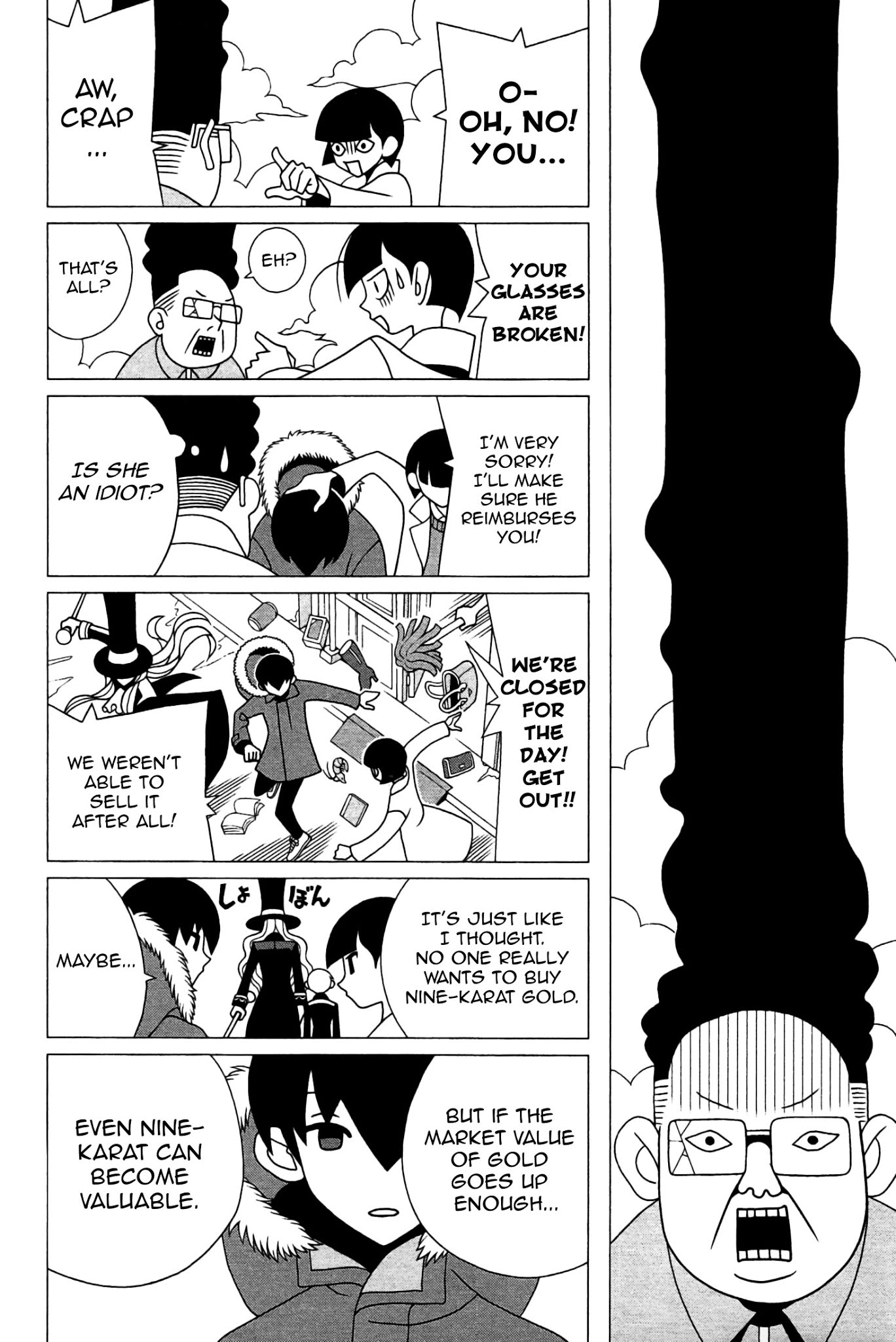 Sekkachi Hakushaku to Jikan Dorobou Chapter 5 page 14 - Chapter 5: The Count That Laid The Golden Eggs
