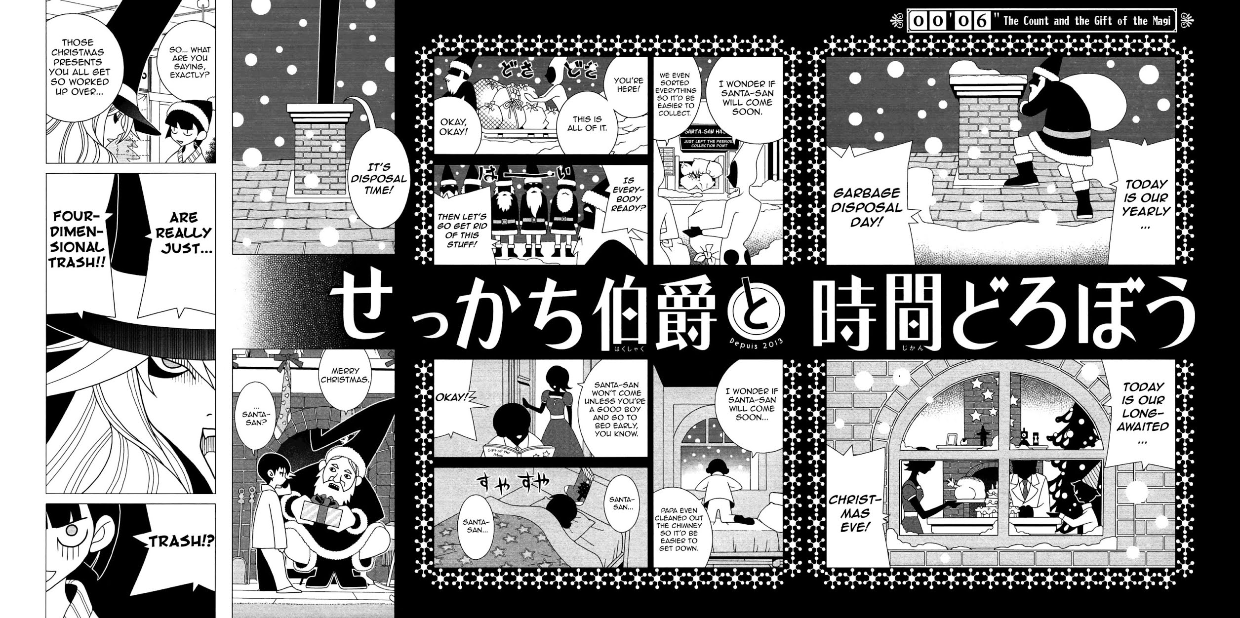 Sekkachi Hakushaku to Jikan Dorobou Chapter 6 page 2 - Chapter 6: The Count And The Gift Of The Magi