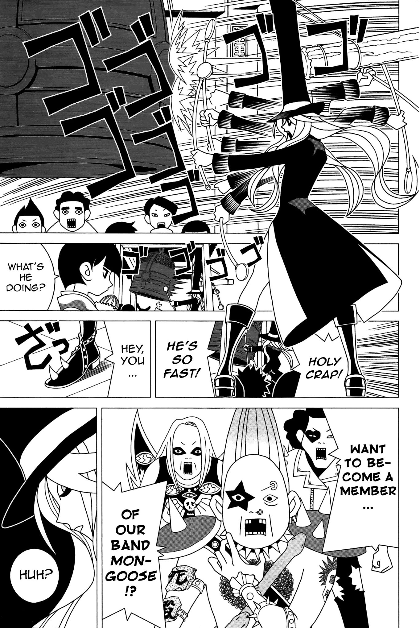 Sekkachi Hakushaku to Jikan Dorobou Chapter 7 page 5 - Chapter 7: The Town Musicians Of Ue-Men