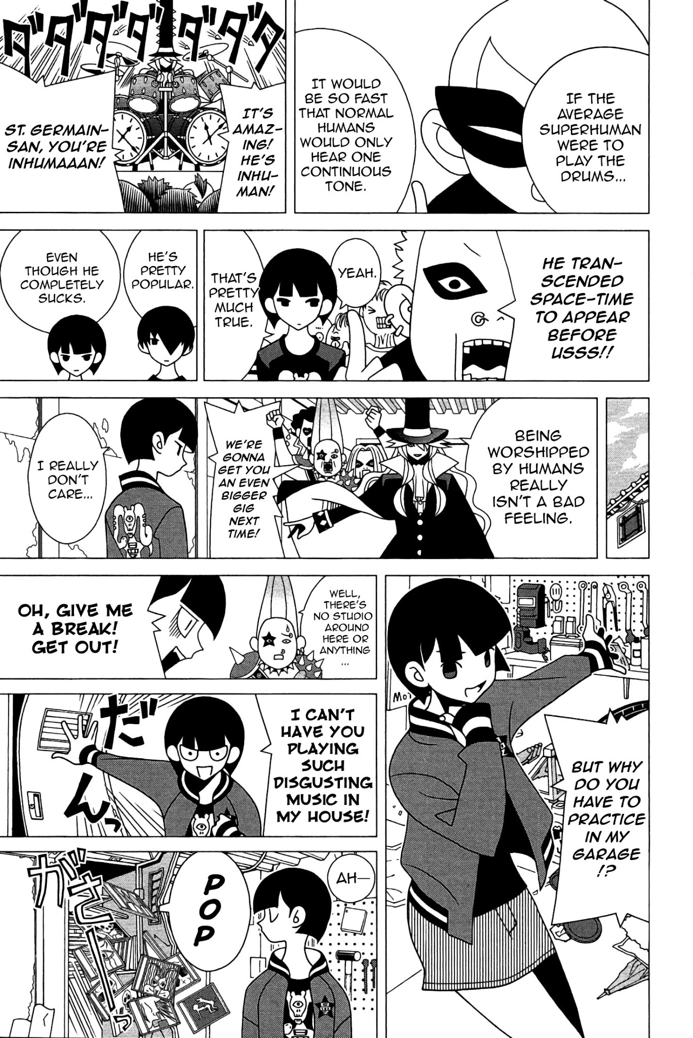 Sekkachi Hakushaku to Jikan Dorobou Chapter 7 page 7 - Chapter 7: The Town Musicians Of Ue-Men
