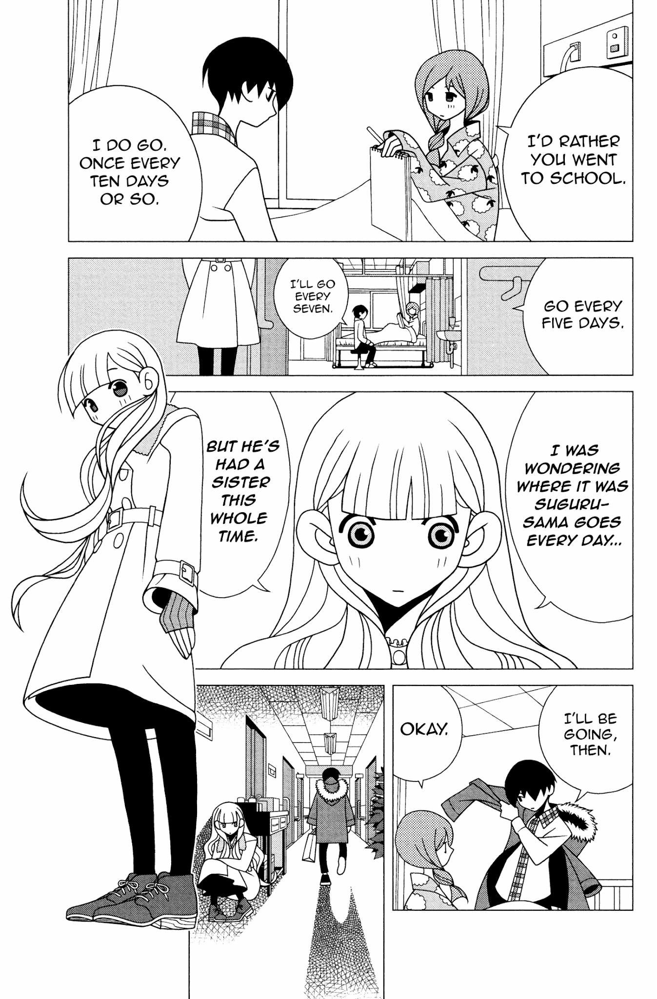 Sekkachi Hakushaku to Jikan Dorobou Chapter 9 page 3 - Chapter 9: Princess Jumping - Down