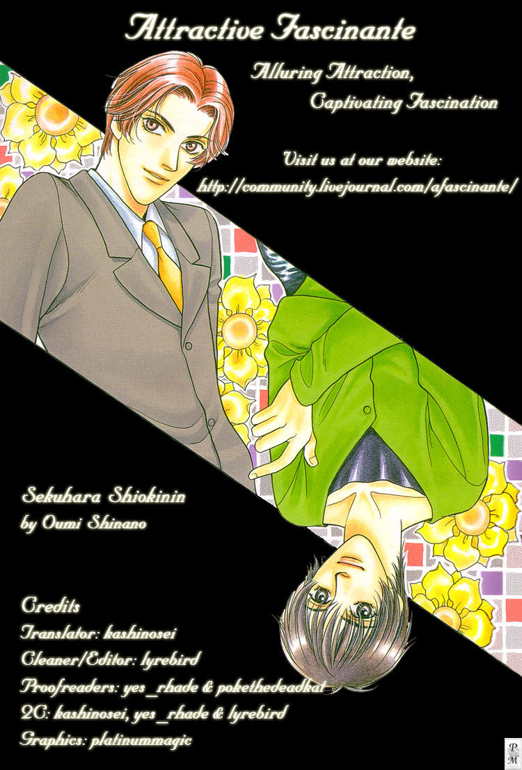 Sekuhara Shiokinin Chapter 1 page 4 - Chapter 1