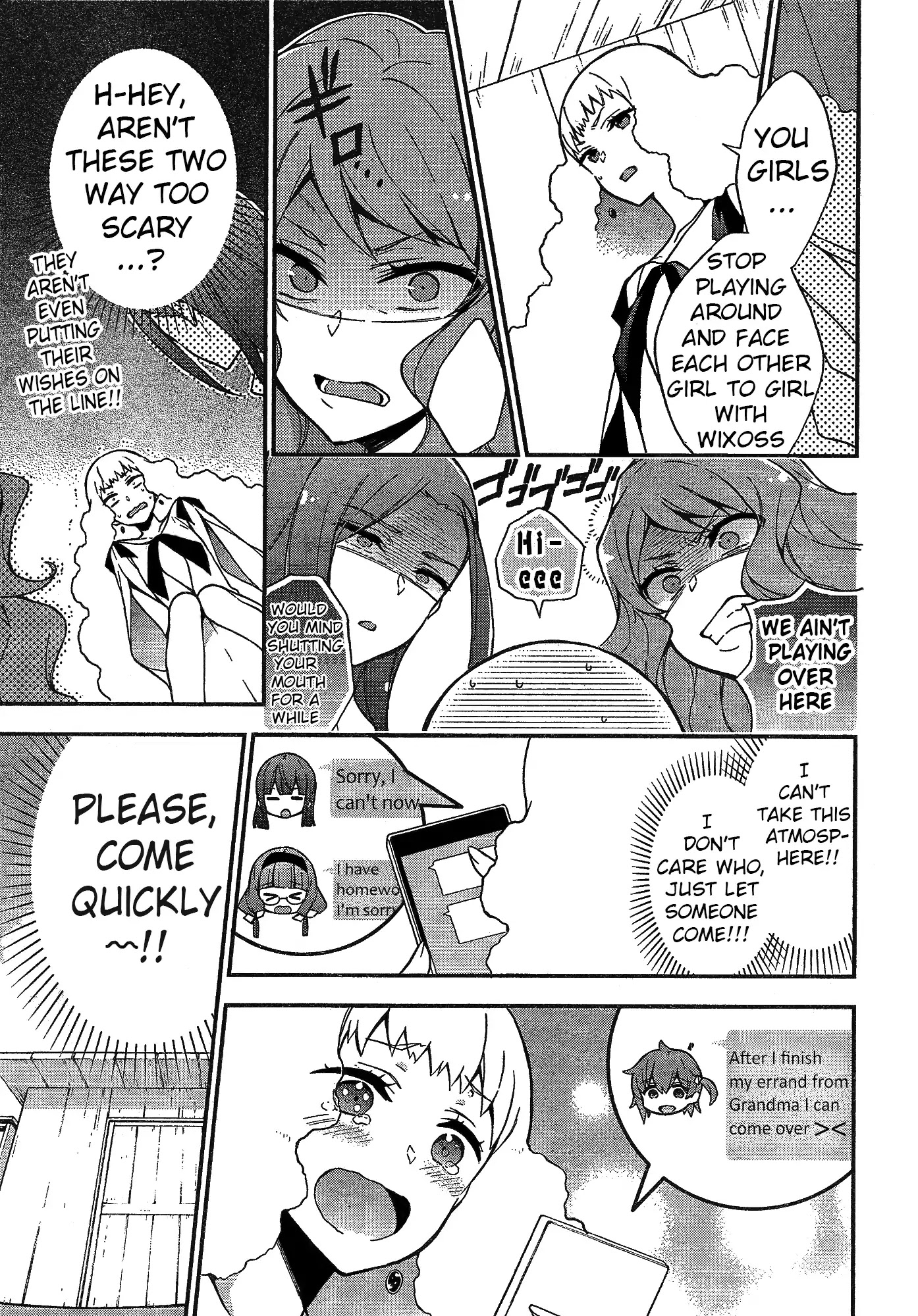 Selector Infected Wixoss - Mayu no Oheya Chapter 4 page 7 - Chapter 4: That Room is Fearful
