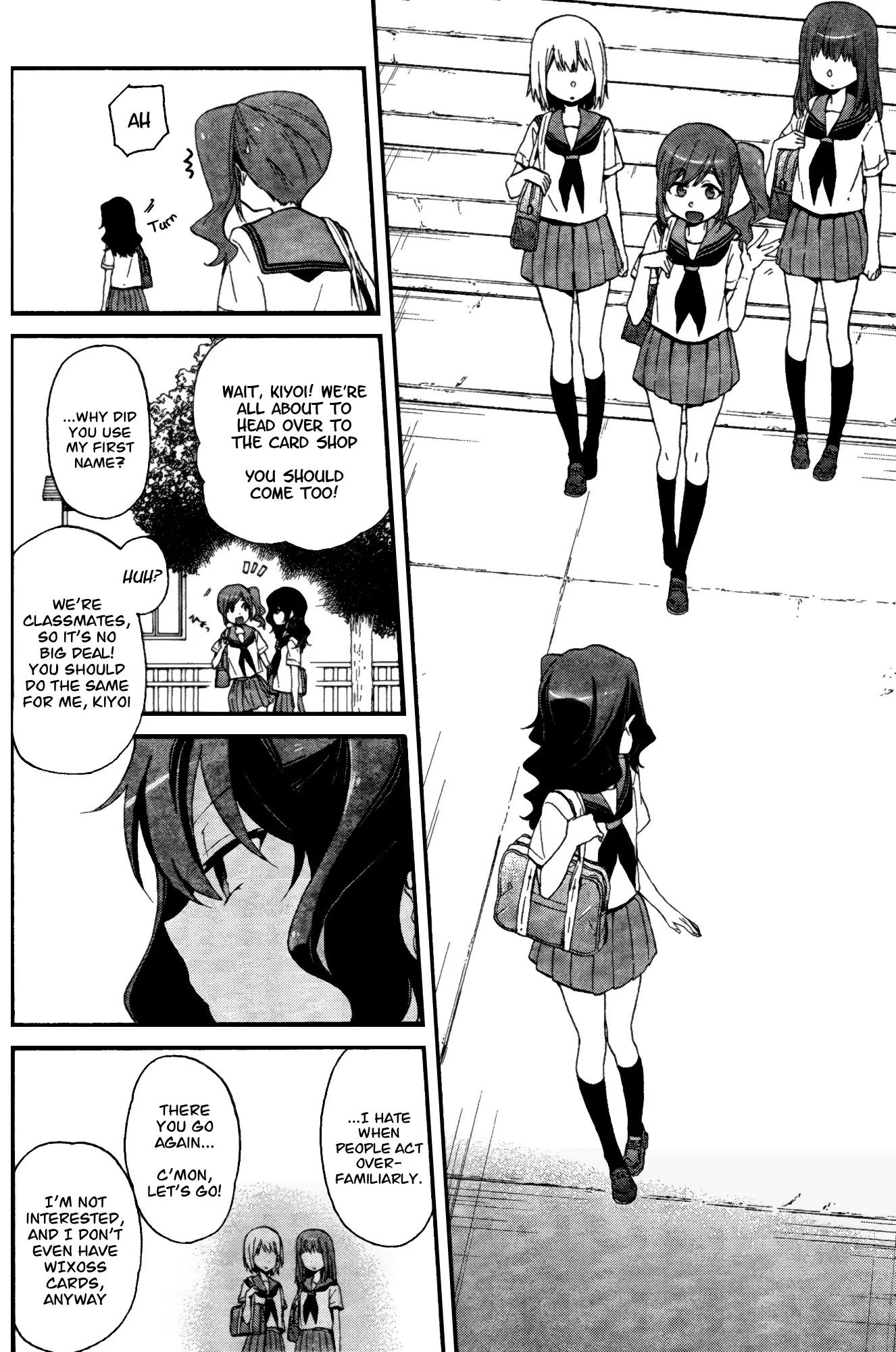 Selector Infected WIXOSS - Peeping Analyze Chapter 1 page 12 - Chapter 1: selected girl